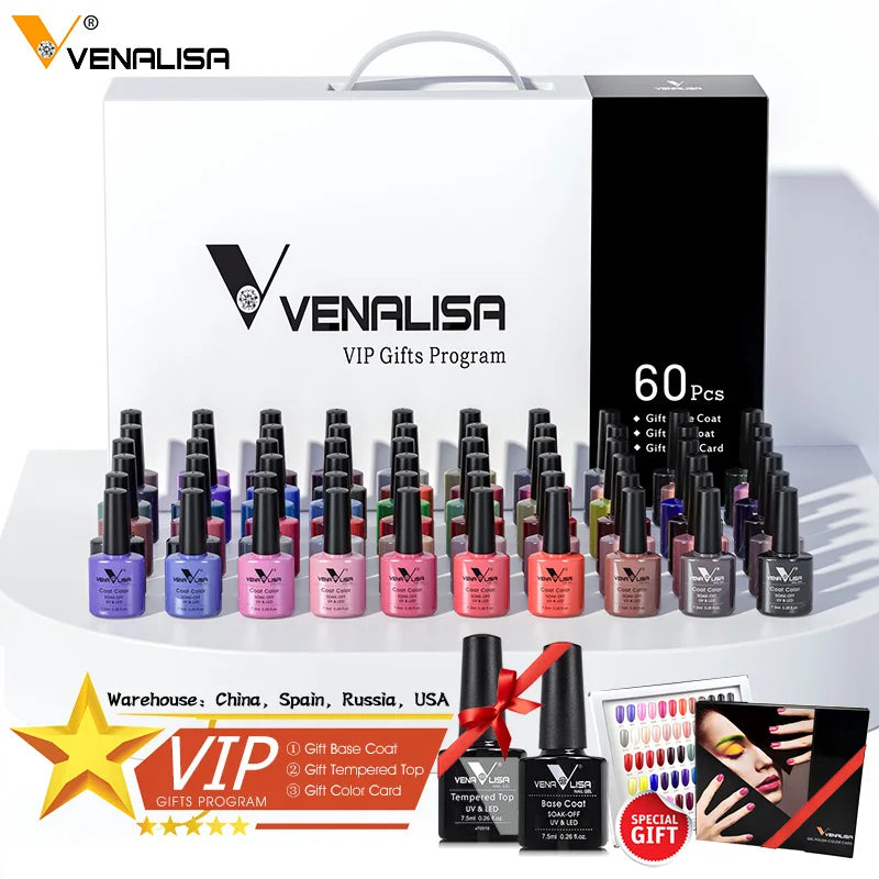 VENALISA Soak-Off UV Gel Nail Polish