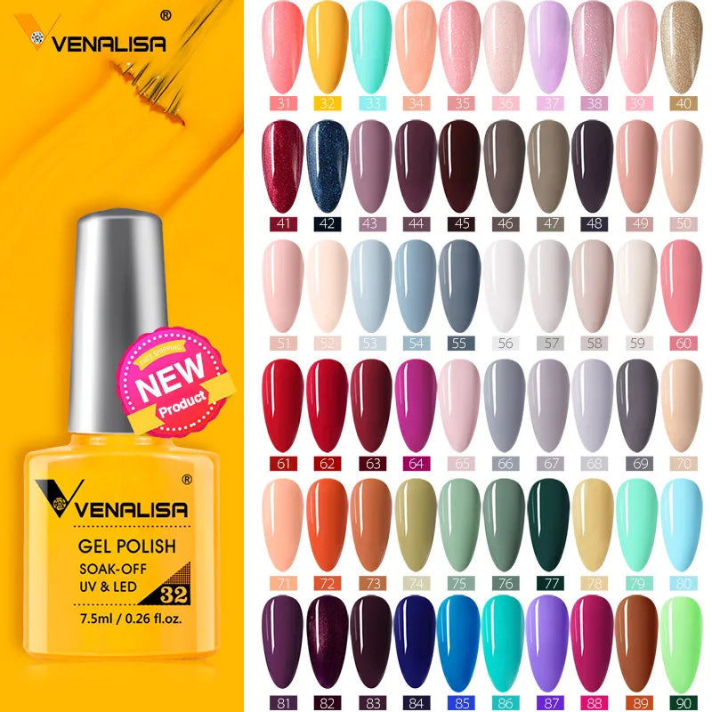 VENALISA Soak-Off UV Gel Nail Polish