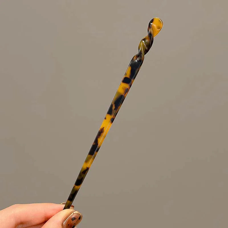Acetate Hair Stick Pins — Vintage Style