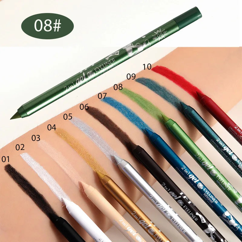 Colorful Waterproof Gel Eyeliner Pencil