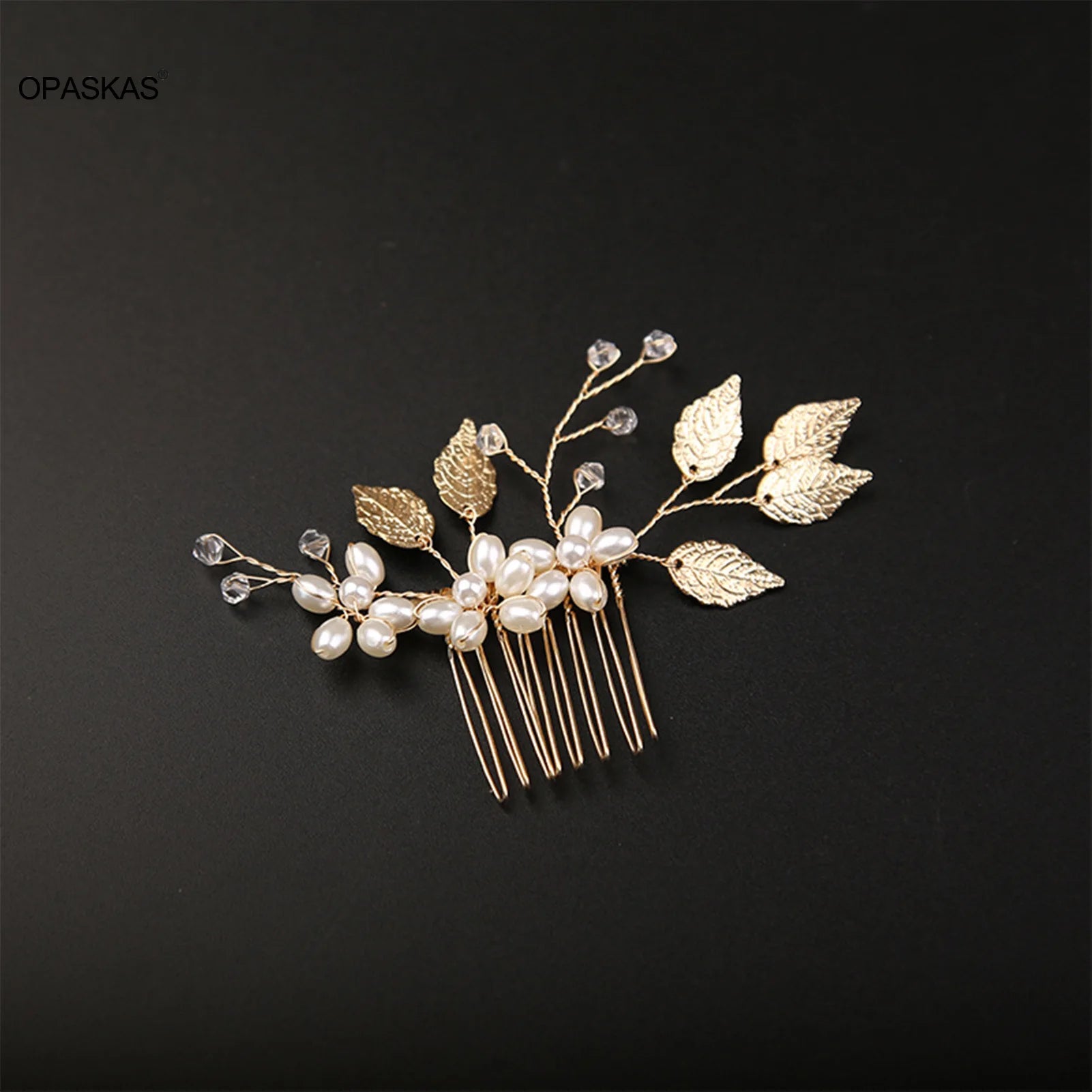 Pearl Flower Bridal Hair Comb Set