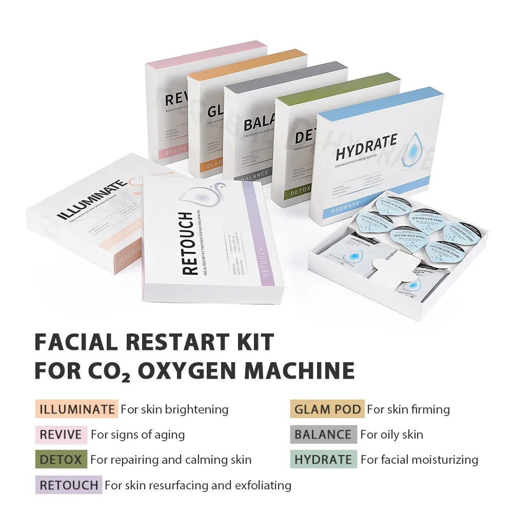 Aqua Facial CO2 Glow Pods
