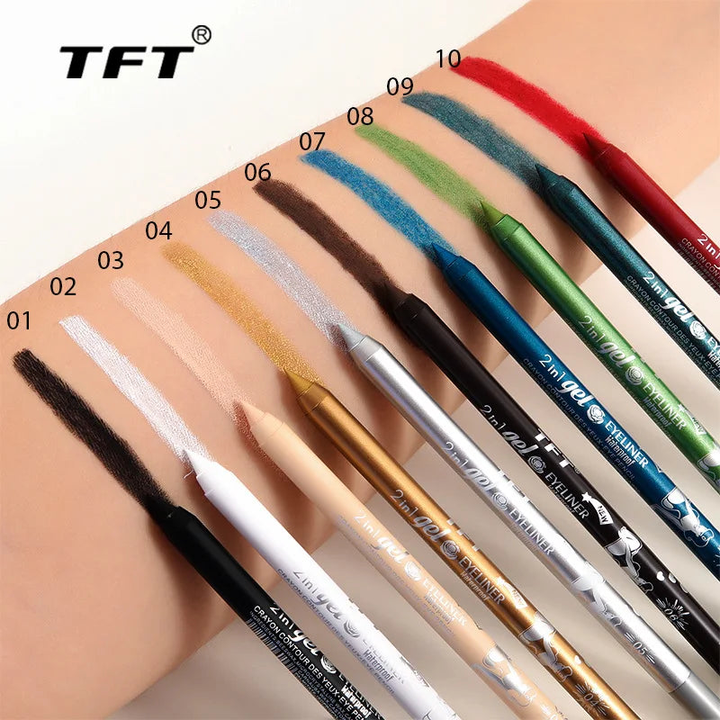 Colorful Waterproof Gel Eyeliner Pencil
