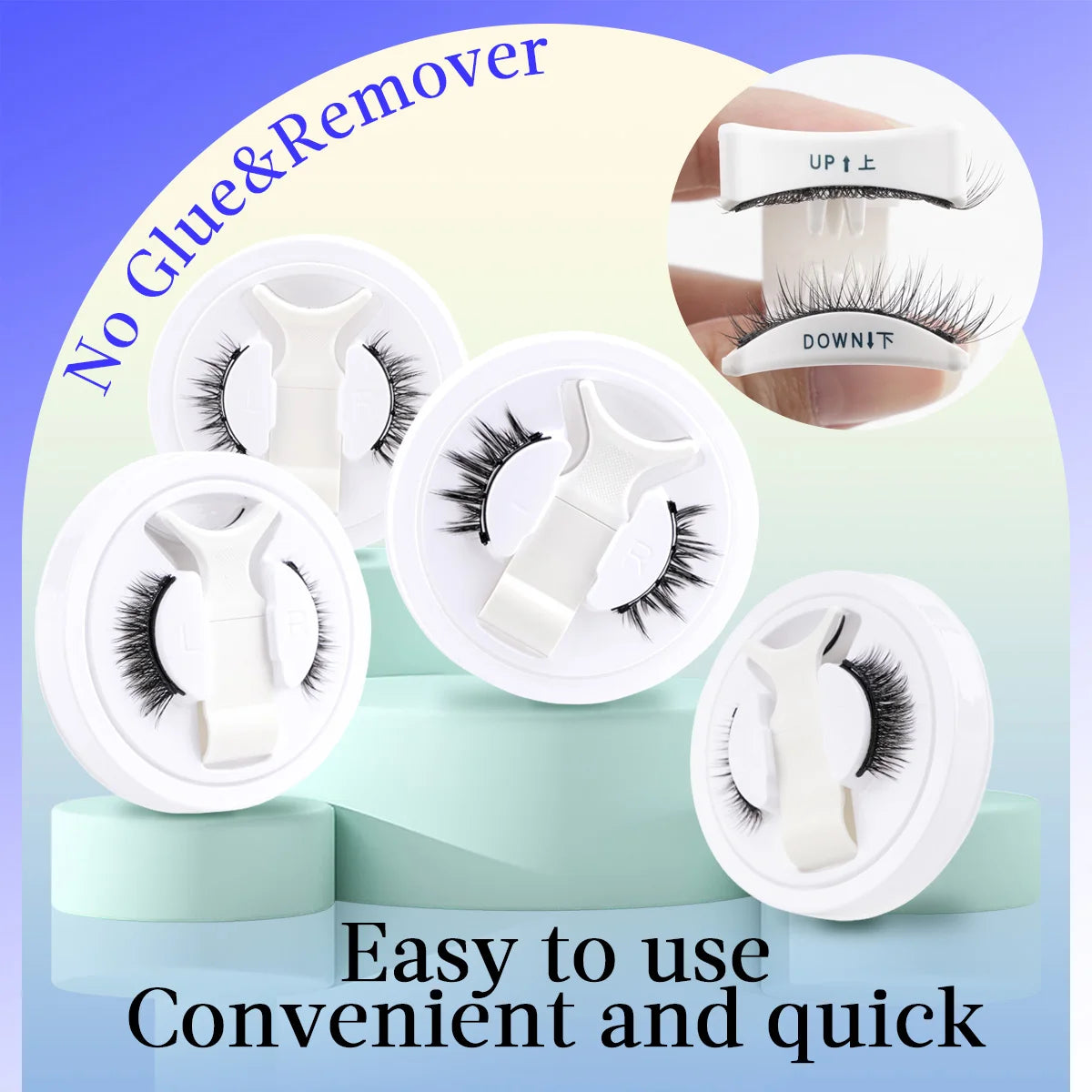 Fluffy Faux Mink Magnetic Lash Set