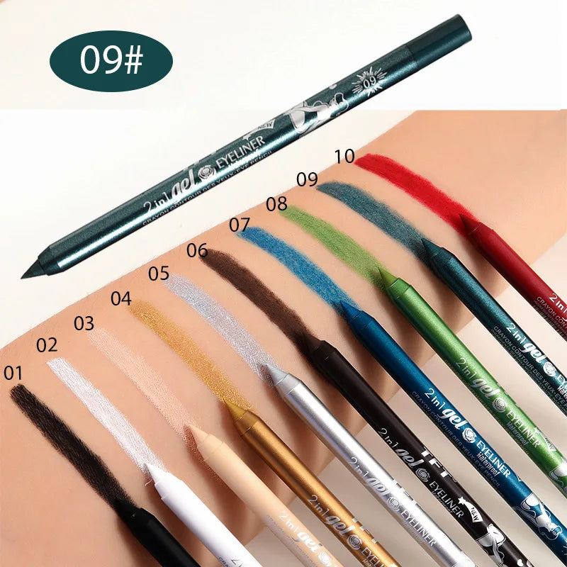 Colorful Waterproof Gel Eyeliner Pencil