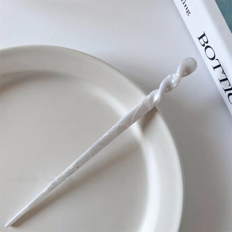 Acetate Hair Stick Pins — Vintage Style
