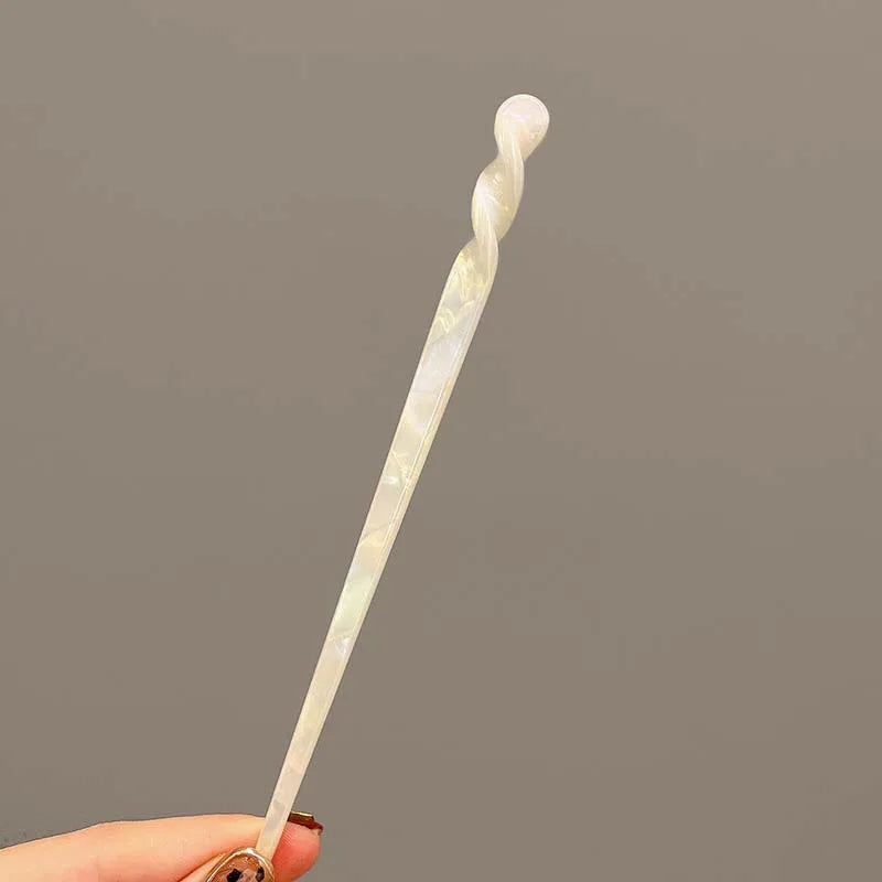 Acetate Hair Stick Pins — Vintage Style