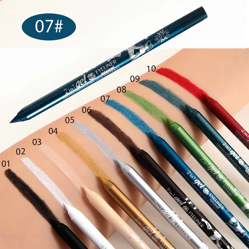 Colorful Waterproof Gel Eyeliner Pencil