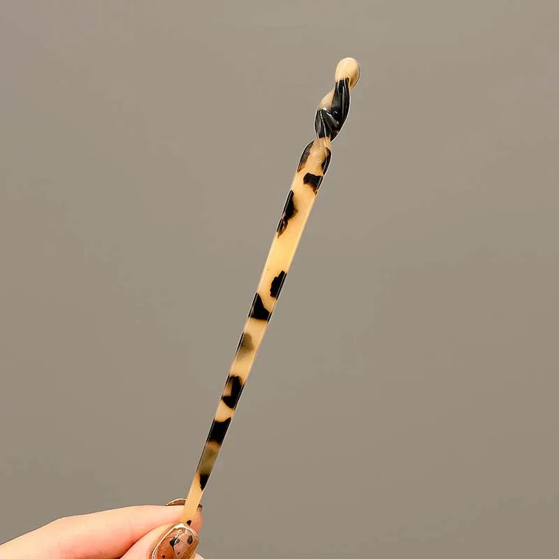 Acetate Hair Stick Pins — Vintage Style