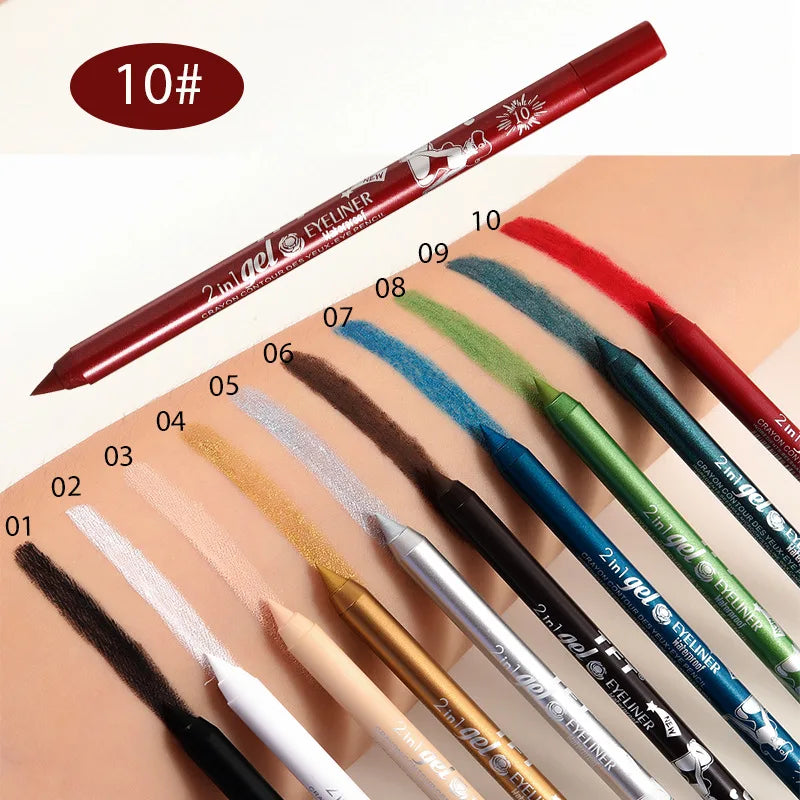 Colorful Waterproof Gel Eyeliner Pencil