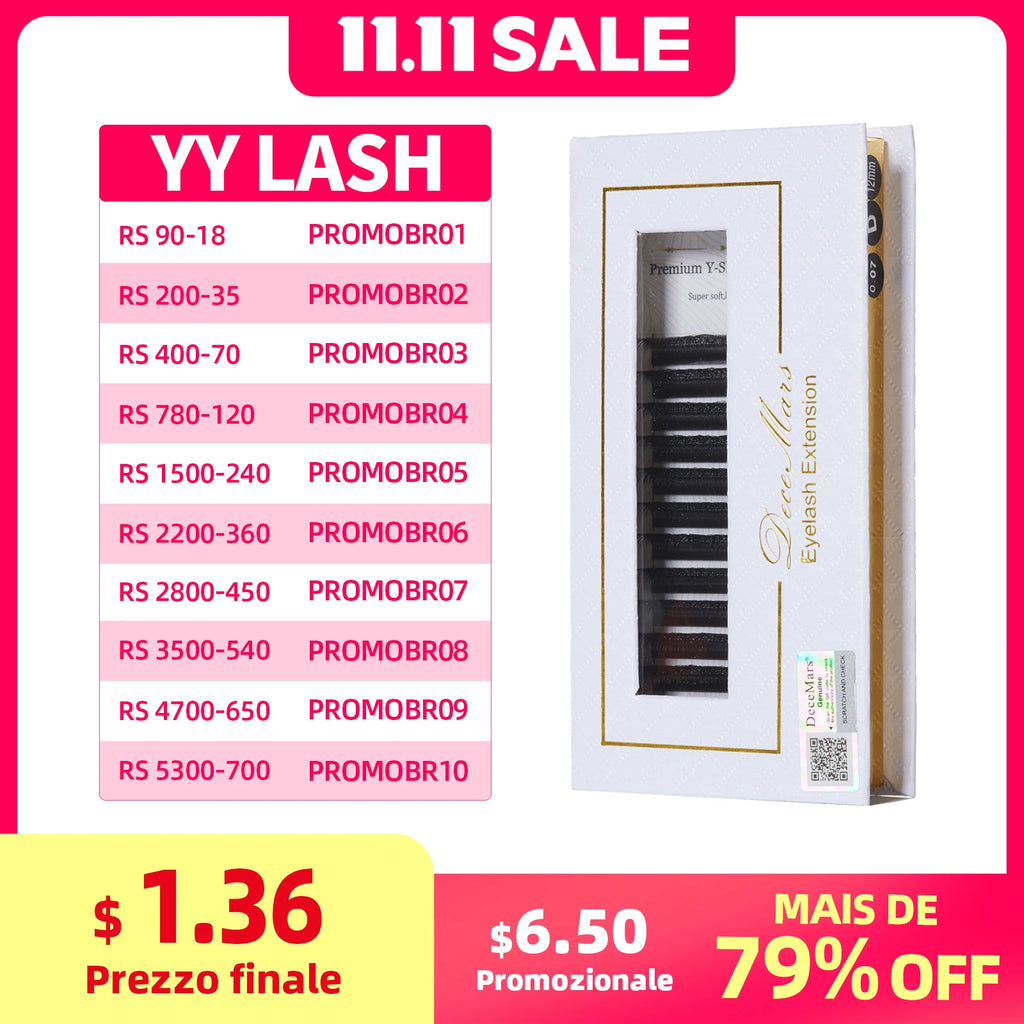 DeceMars YY Curl Individual Lash Extensions